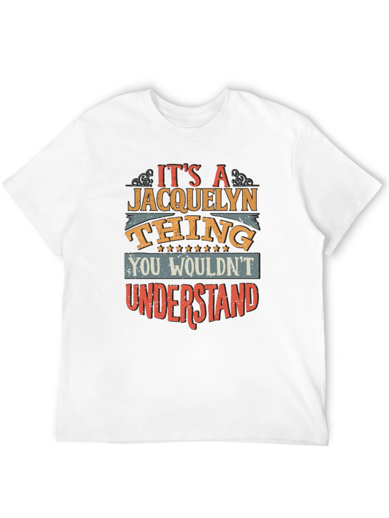 Black It's A Jacquelyn Thing Graphic T-Shirt view 12