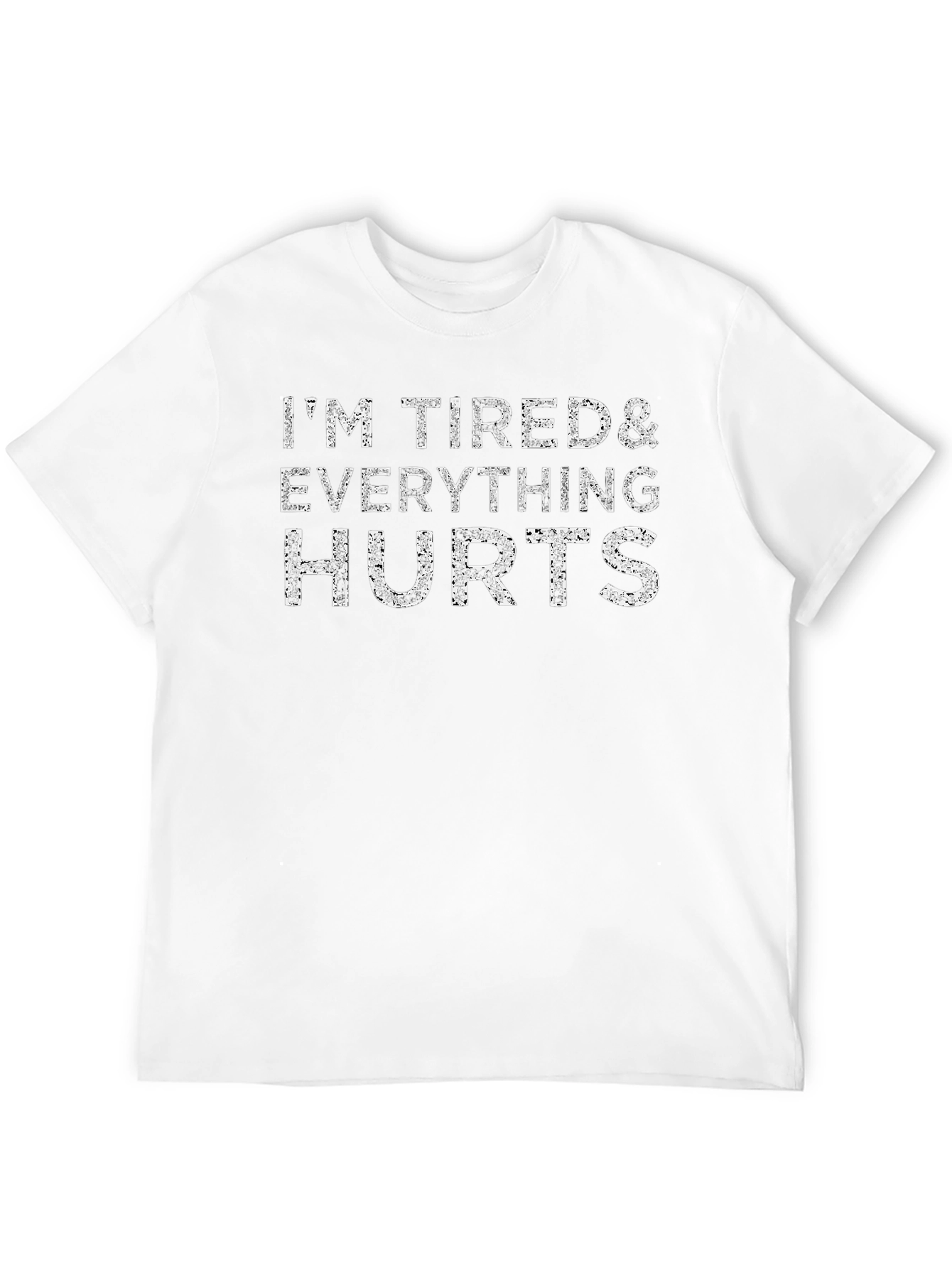 Black I'm Tired & Everything Hurts Graphic T-Shirt view 12