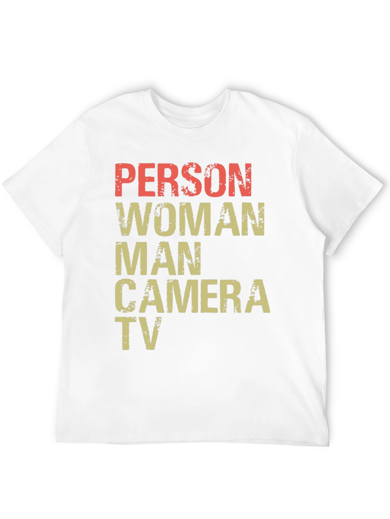 Black Person Woman Man Camera TV Men's T-Shirt view 12