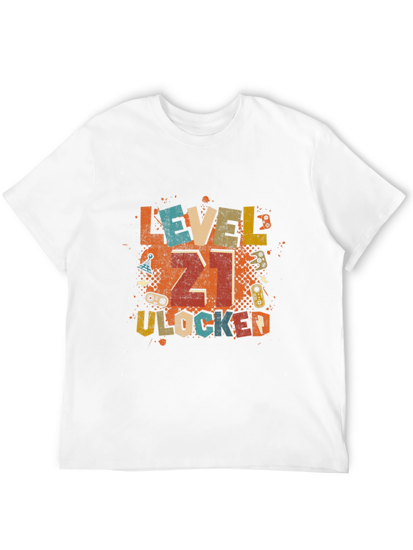 Black Level 21 Unlocked Gamer T-Shirt view 12