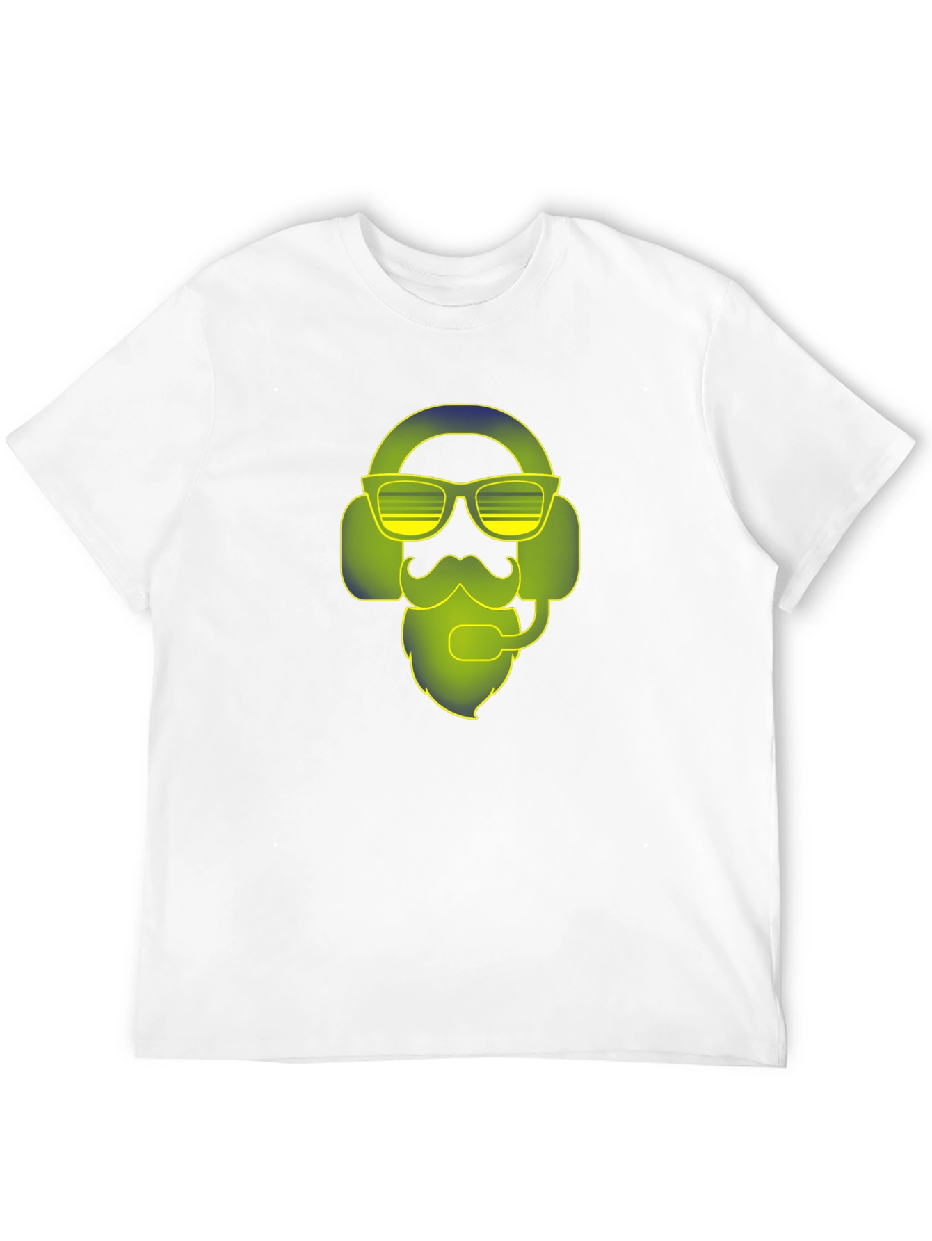 Black Gamer Beard T-Shirt - Cool Graphic Tee for Gaming Fans view 12