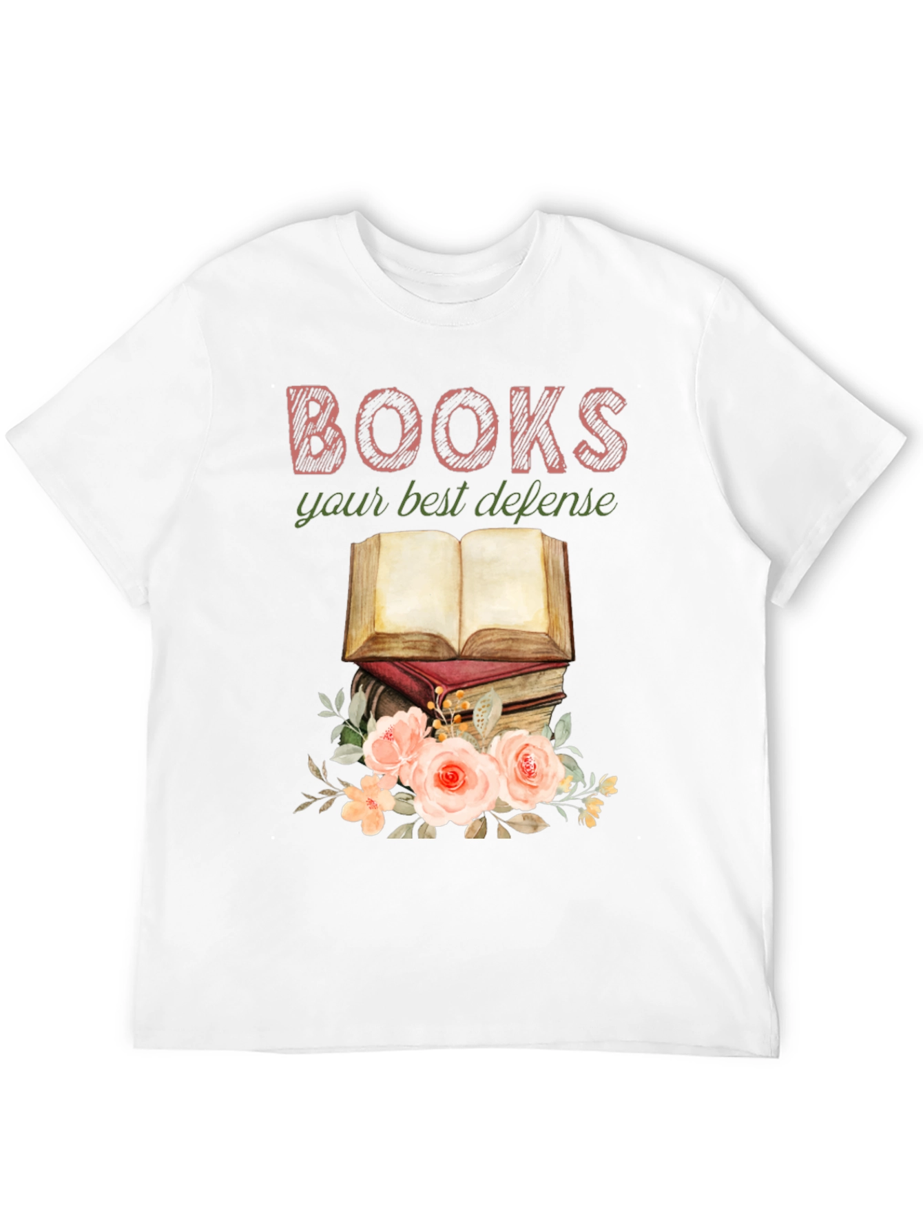 Black Books Your Best Defense Graphic Tee view 12