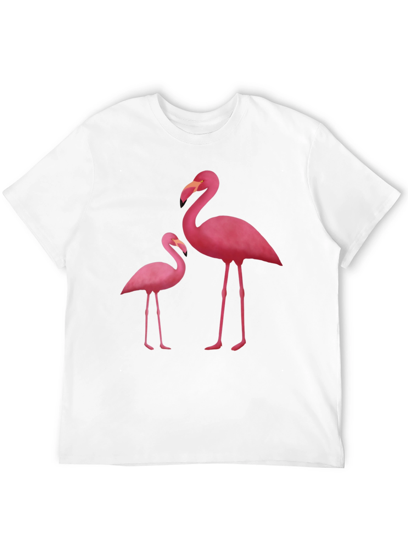 Black Flamingo Graphic Tee - Black Cotton Blend view 12