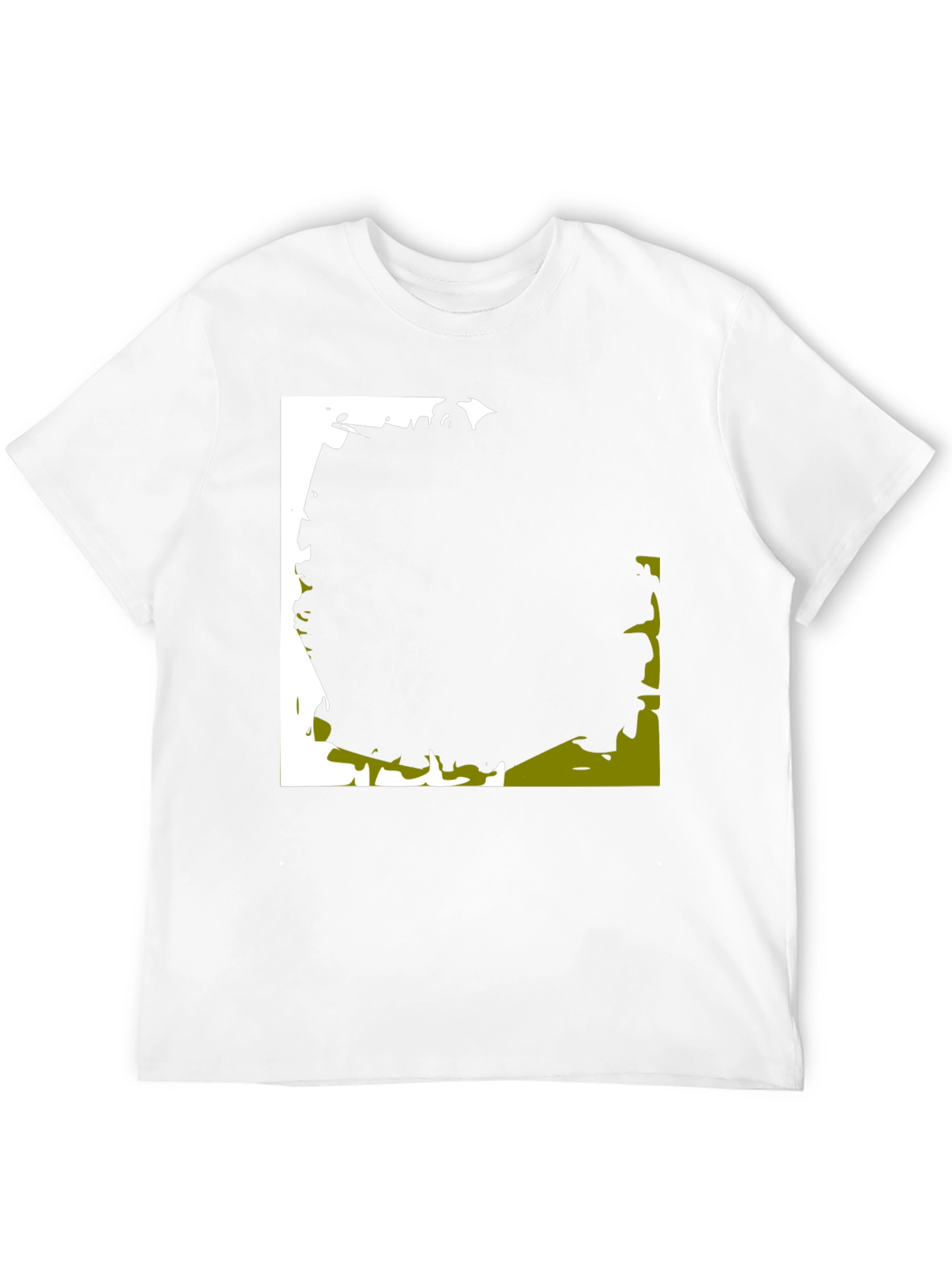 Black Abstract Graphic Black T-Shirt view 12