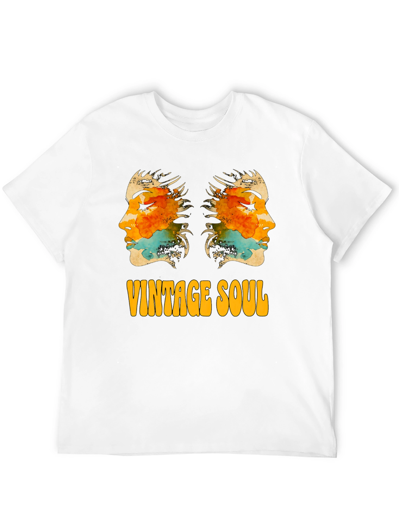 Black Vintage Soul Graphic Tee - Stylish Unisex T-Shirt view 12