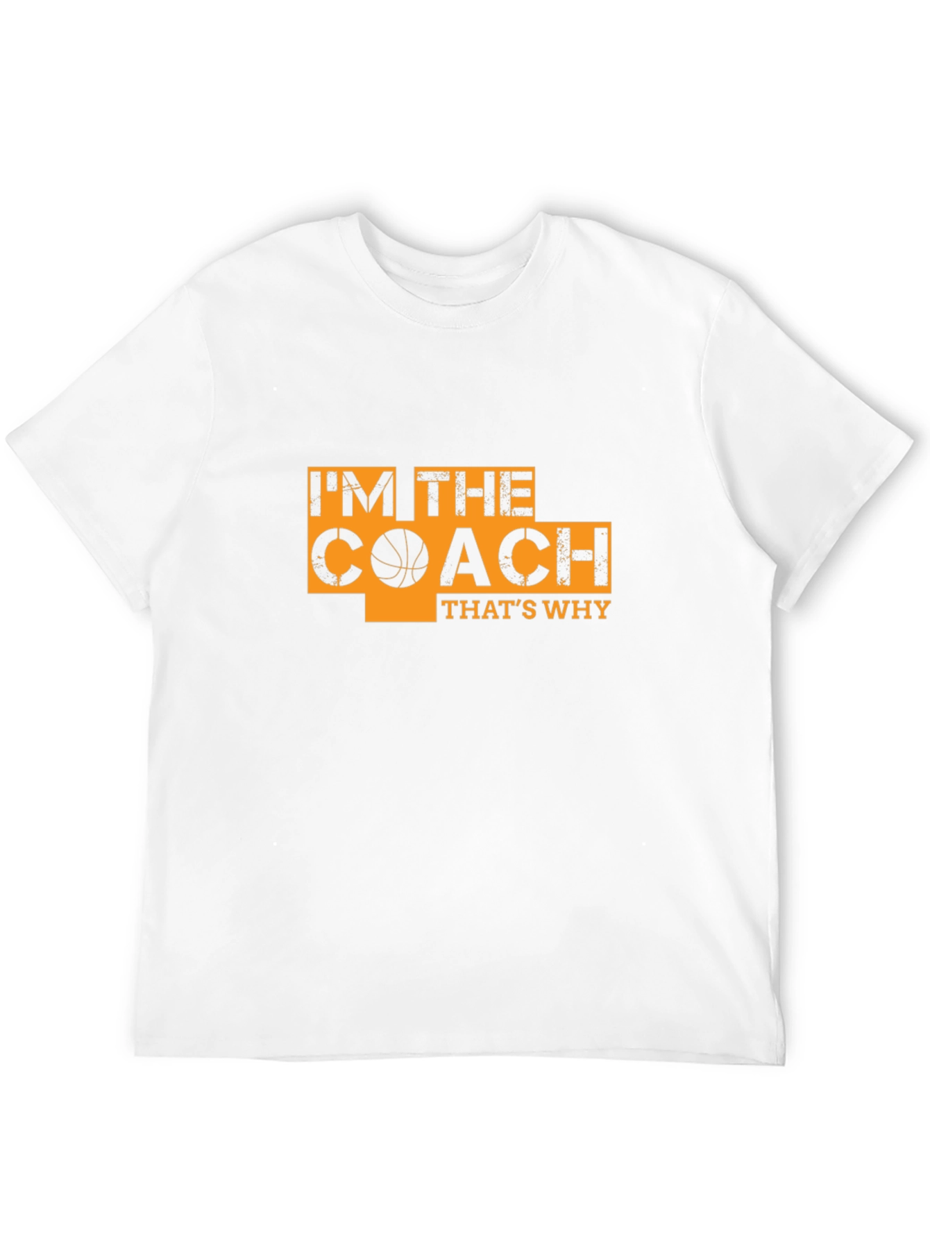Black I'm The Coach T-Shirt - Basketball Coach Tee view 12