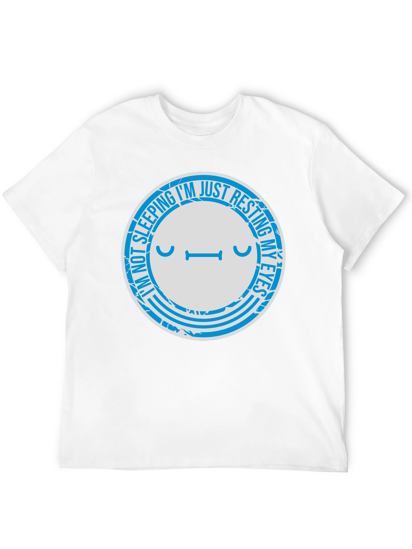 Black Resting My Eyes T-Shirt - Funny Graphic Tee view 12