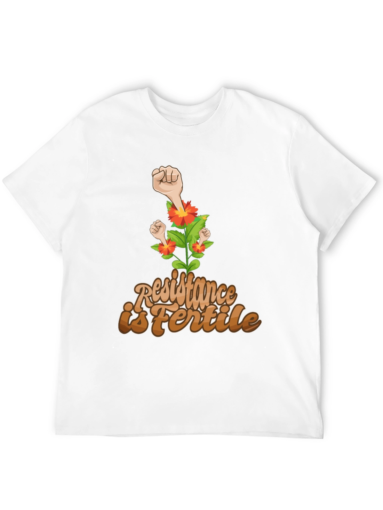 Black Resistance Is Fertile Graphic Tee view 12