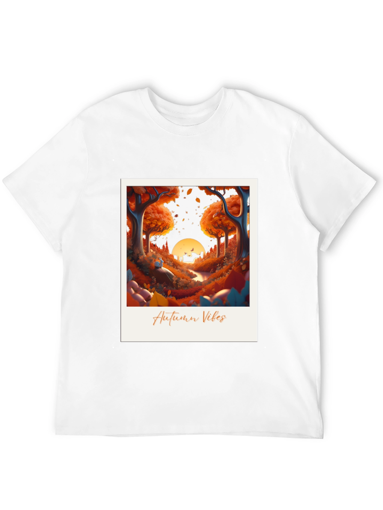 Black Autumn Vibes T-Shirt view 12