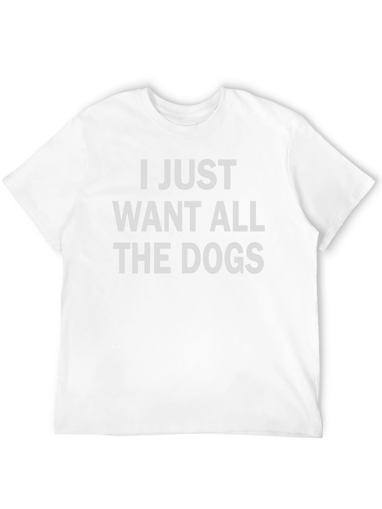 Black Dog Lover Graphic T-Shirt - I Just Want All The Dogs view 12