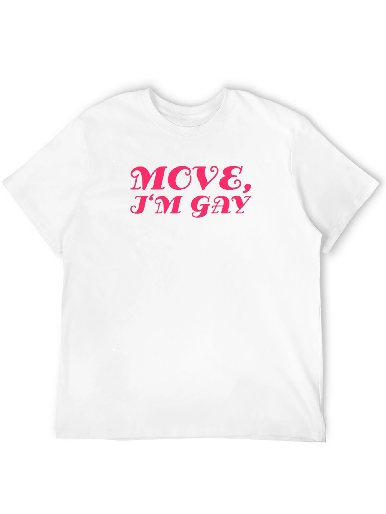 Black Move, I'm Gay Graphic Tee - Black view 12