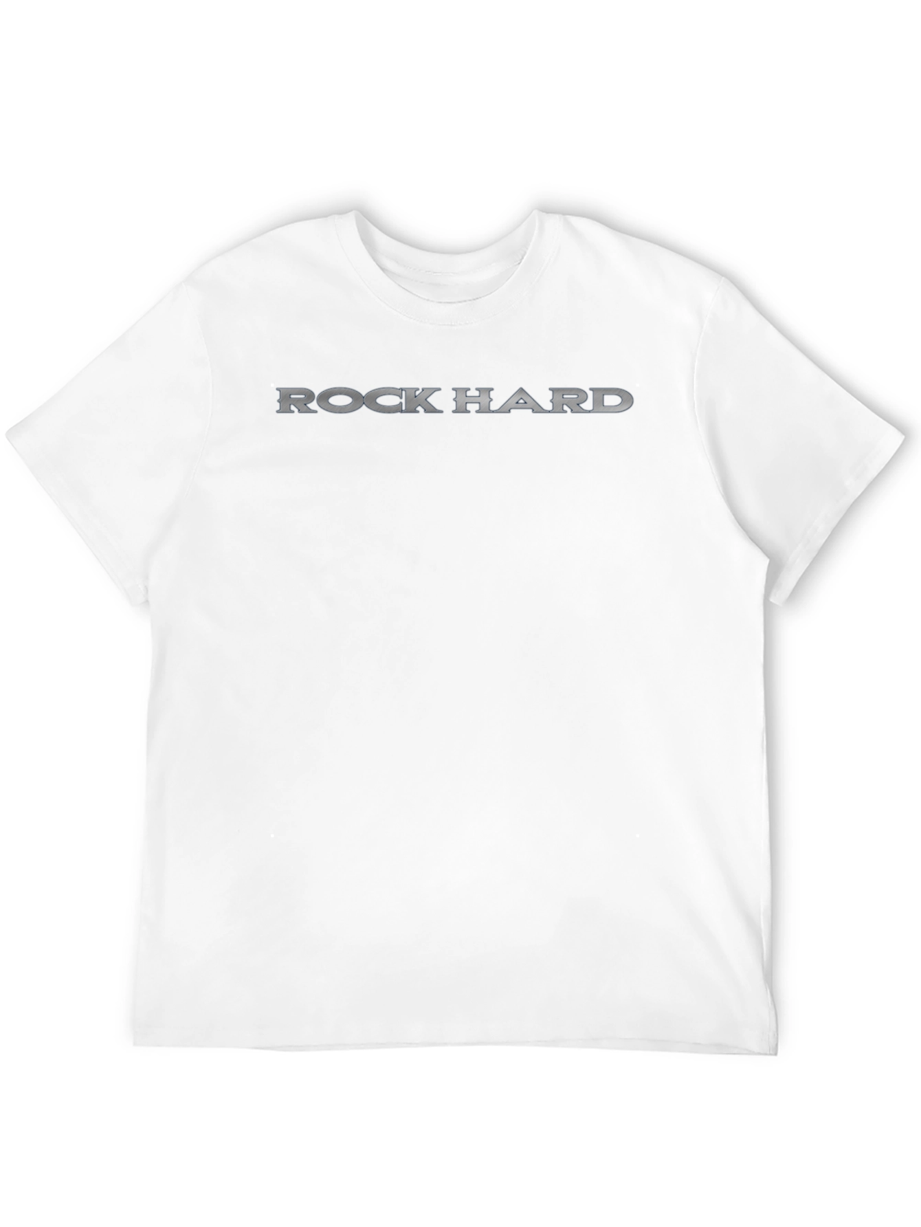 Black Rock Hard Graphic Print Crew Neck T-Shirt view 12
