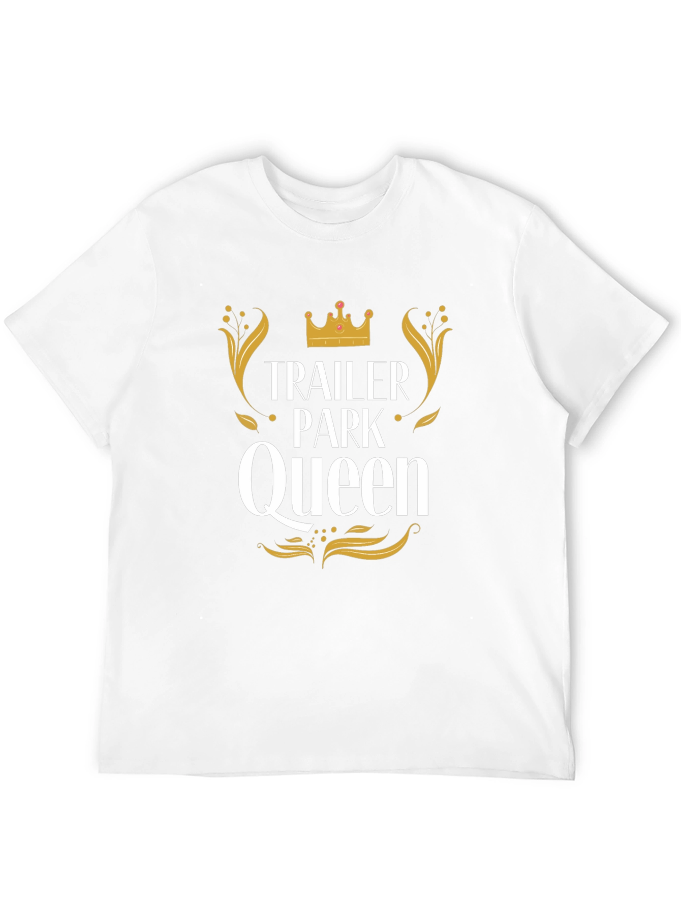 Black Trailer Park Queen Graphic T-Shirt - Novelty Tee view 12