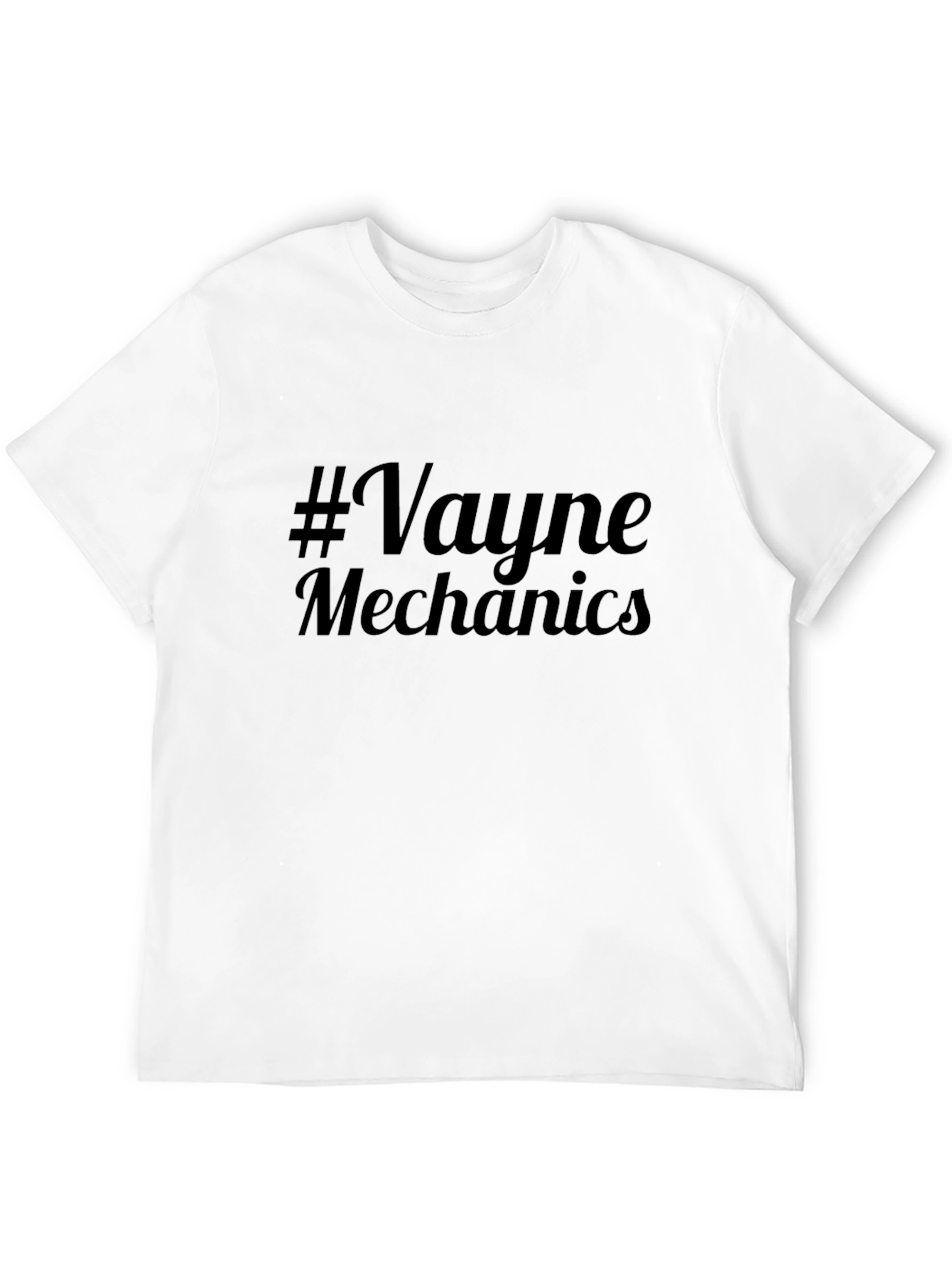 Black Vayne Mechanics Black T-Shirt view 12