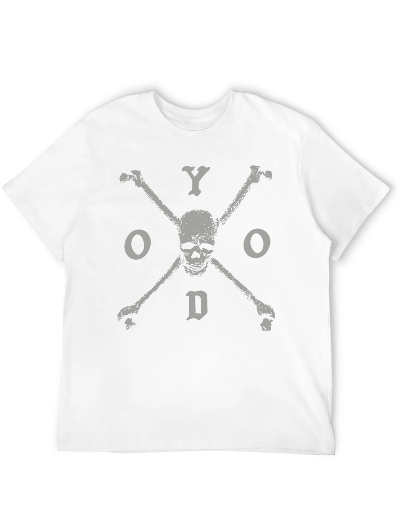 Skull & Crossbones Graphic Tee - YOLO Design - 12