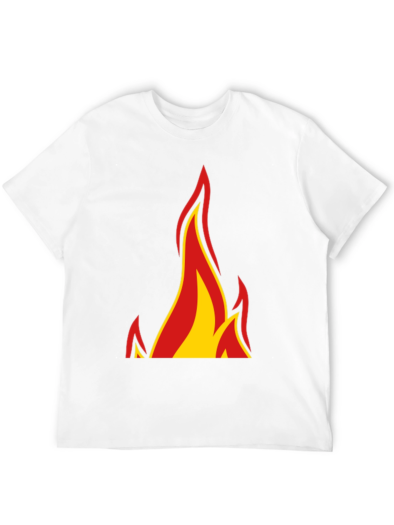 Black Flame Graphic Black T-Shirt - Bold & Stylish view 12