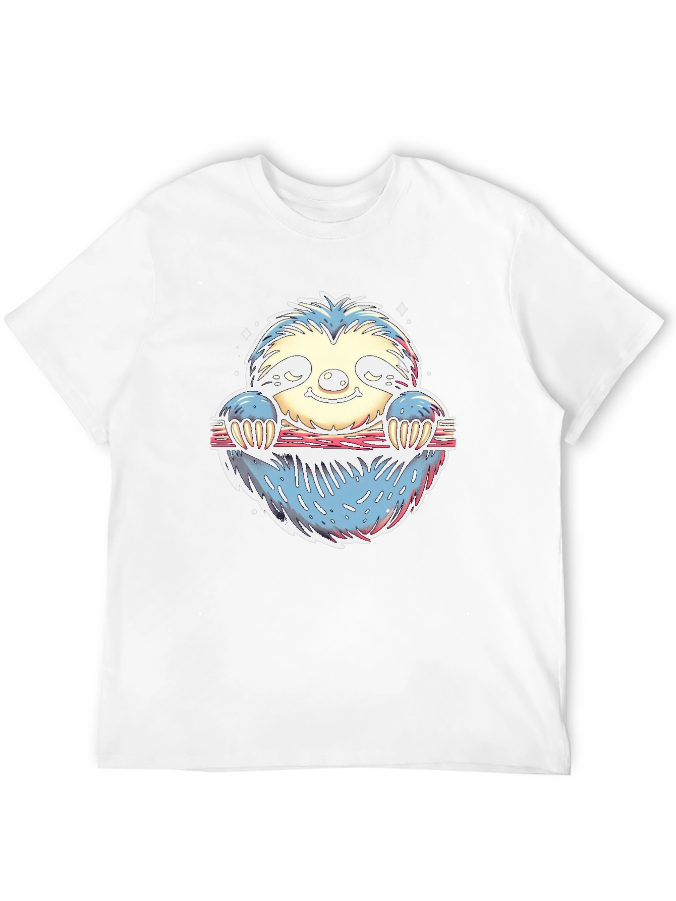 Sloth Graphic T-Shirt - Relaxed Fit - 12