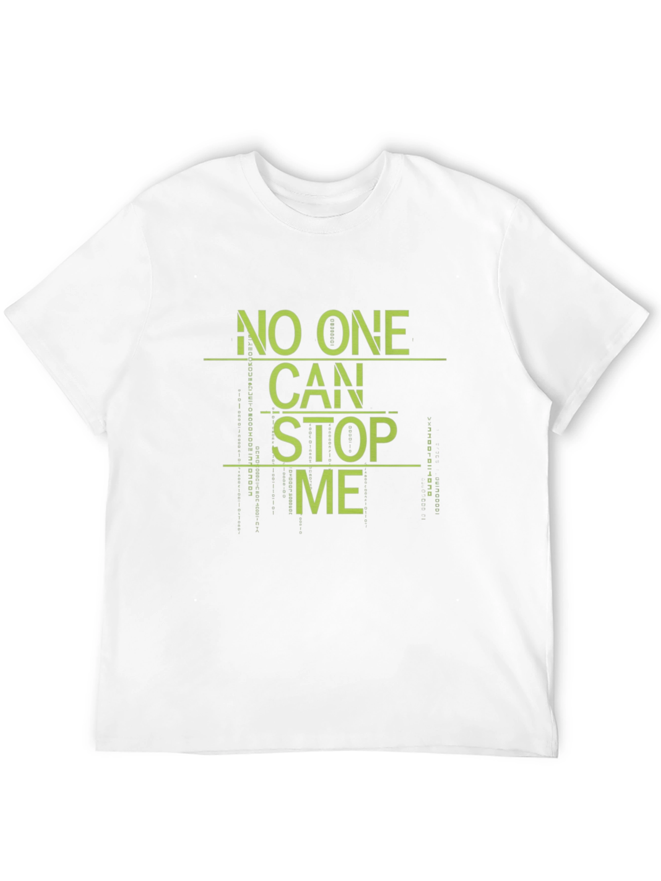Black No One Can Stop Me Graphic Tee - Black view 12