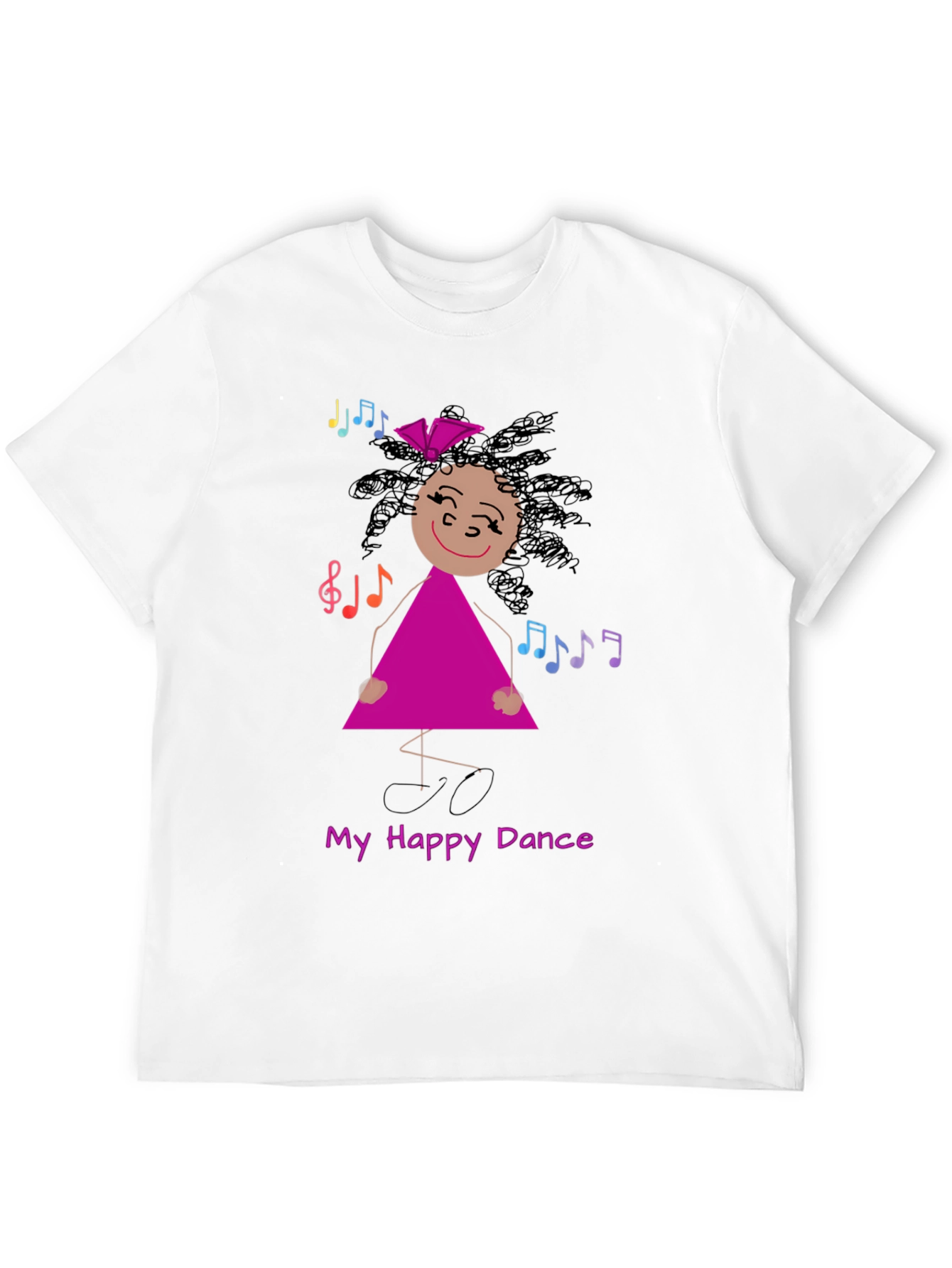 Black My Happy Dance T-Shirt view 12