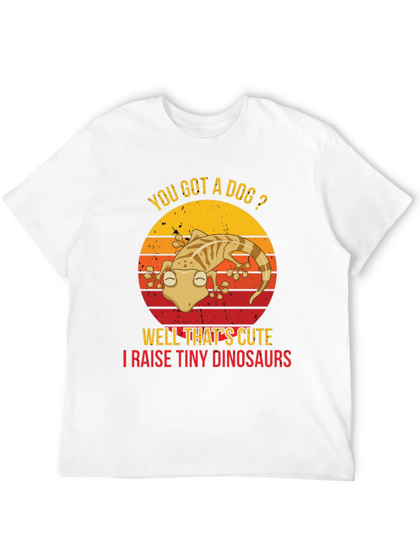 Black You Got a Dog? Gecko Lover T-Shirt view 12