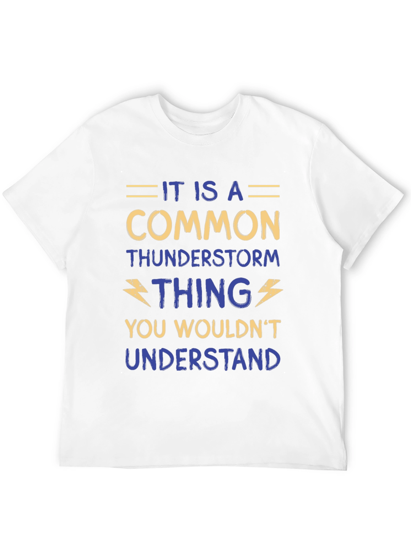 Black Common Thunderstorm Thing Men's T-Shirt view 12