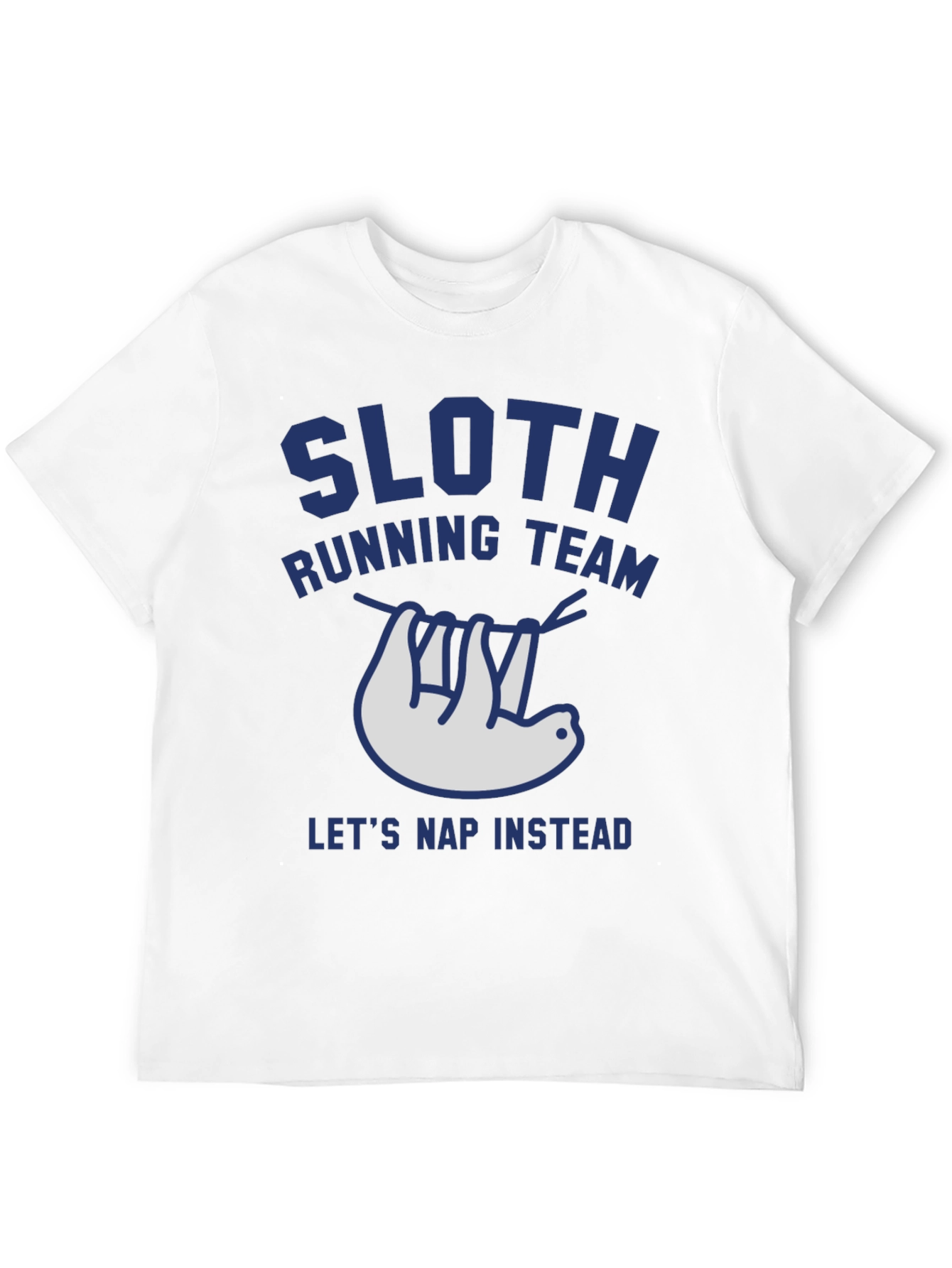 Black Sloth Running Team Tee - Let's Nap Instead view 12