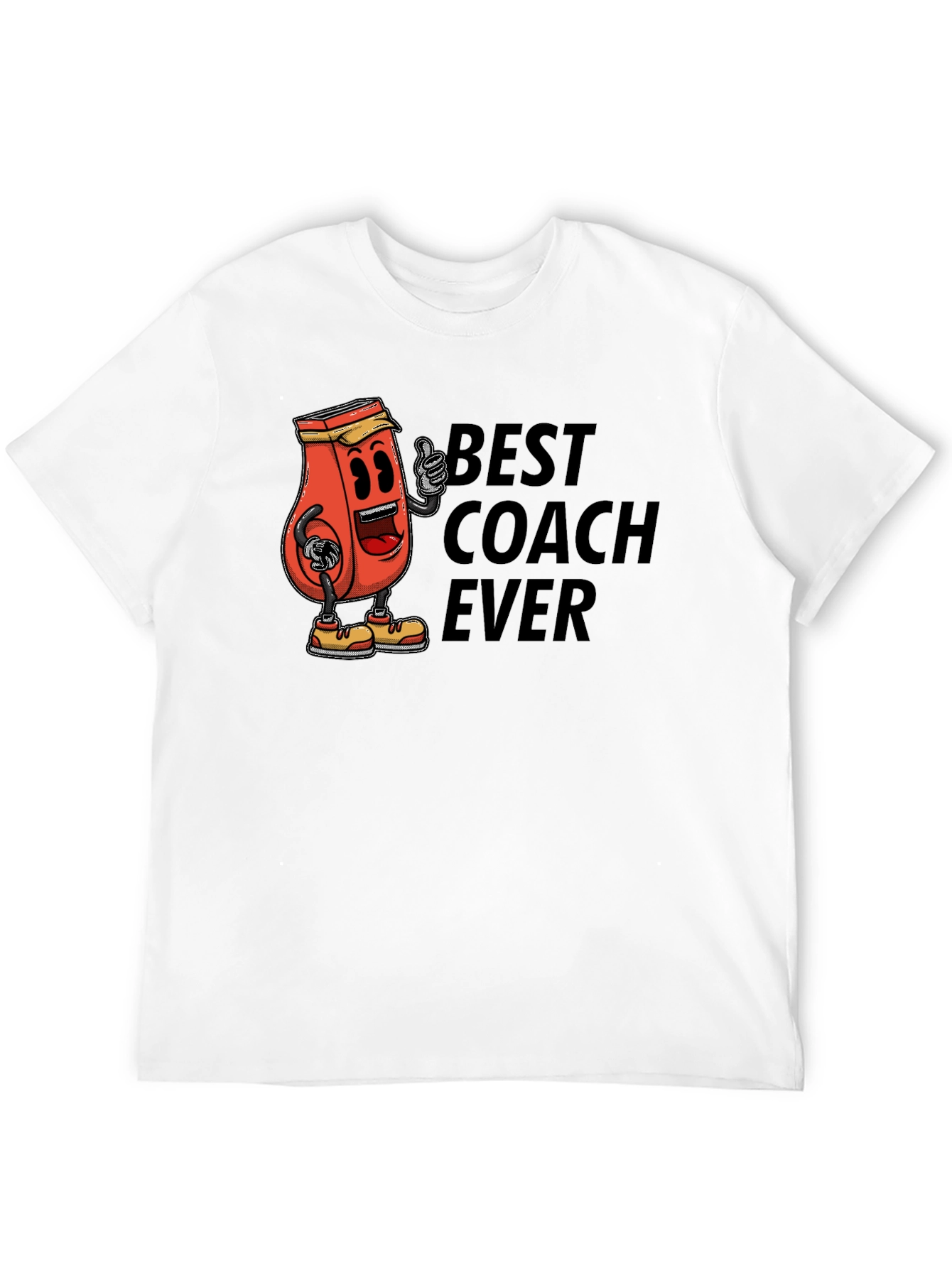 Black Best Coach Ever T-Shirt view 12