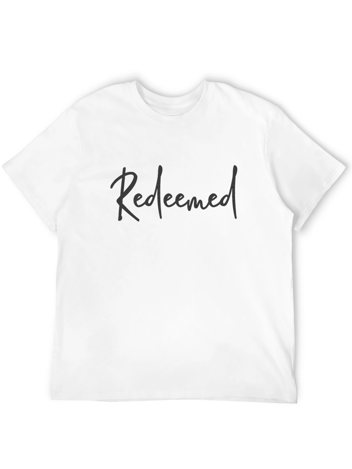 Black Redeemed Graphic T-Shirt - Soft Cotton Blend view 12
