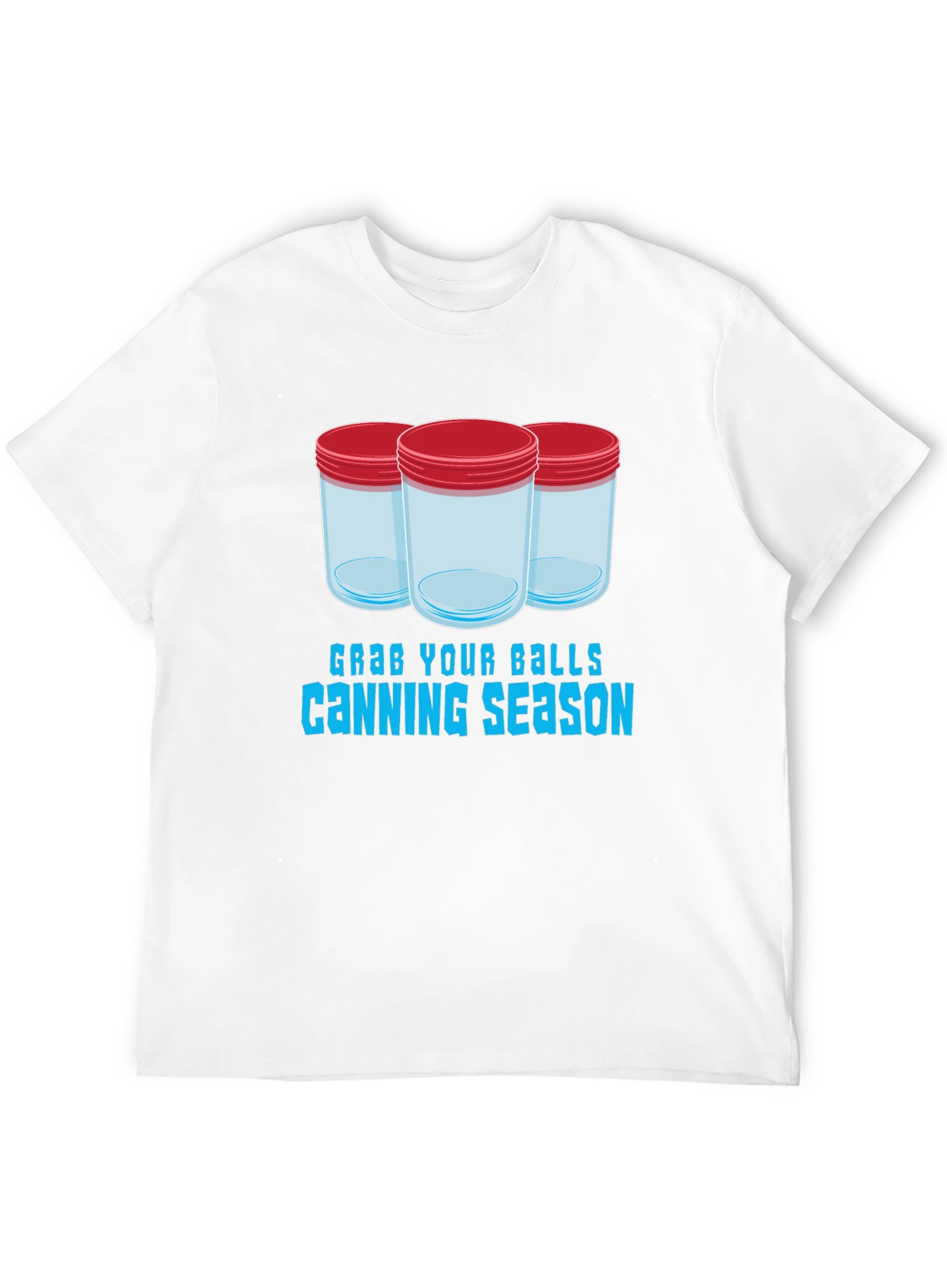Black Grab Your Balls Canning Season T-Shirt view 12