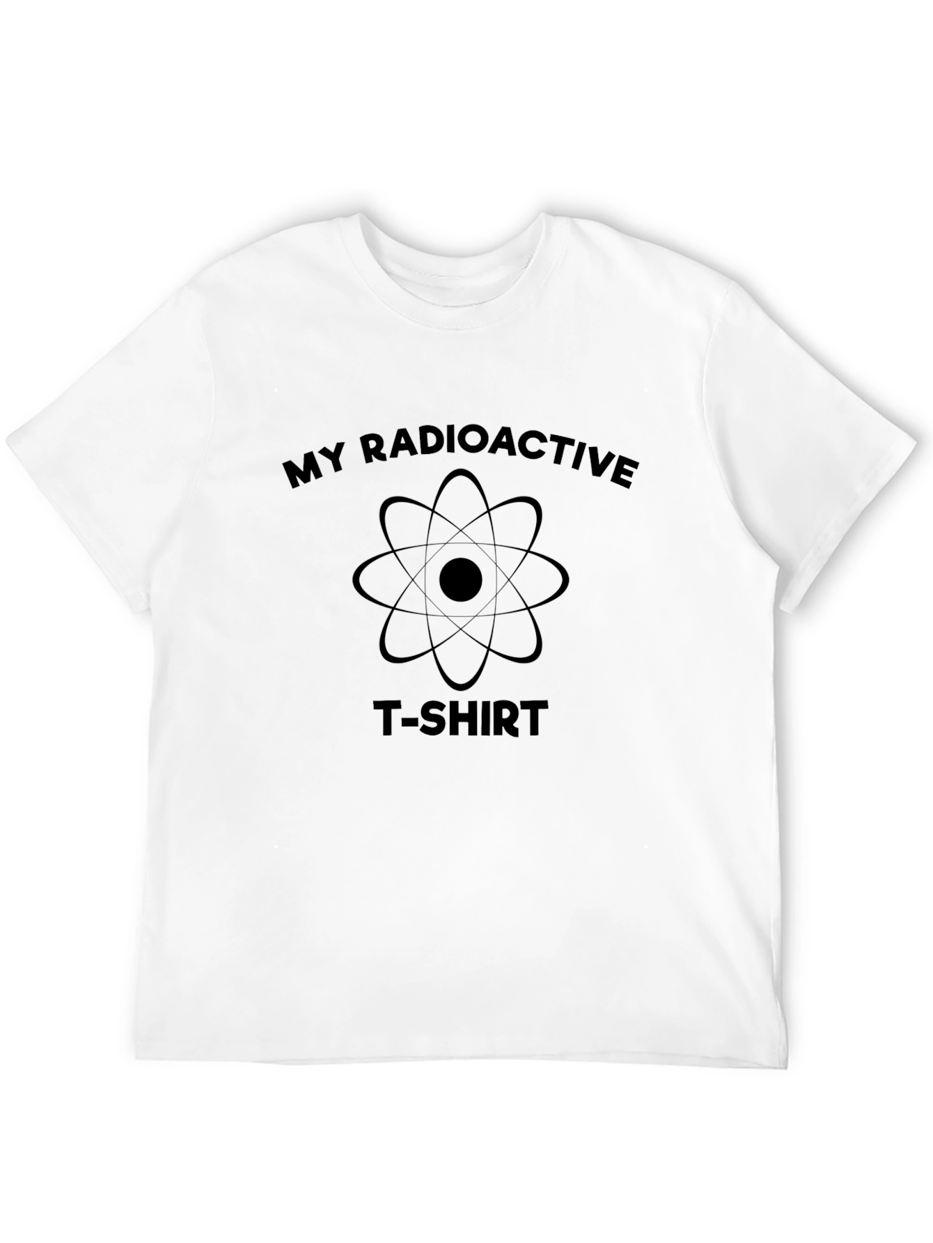 Black My Radioactive T-Shirt - Fun Graphic Tee view 12