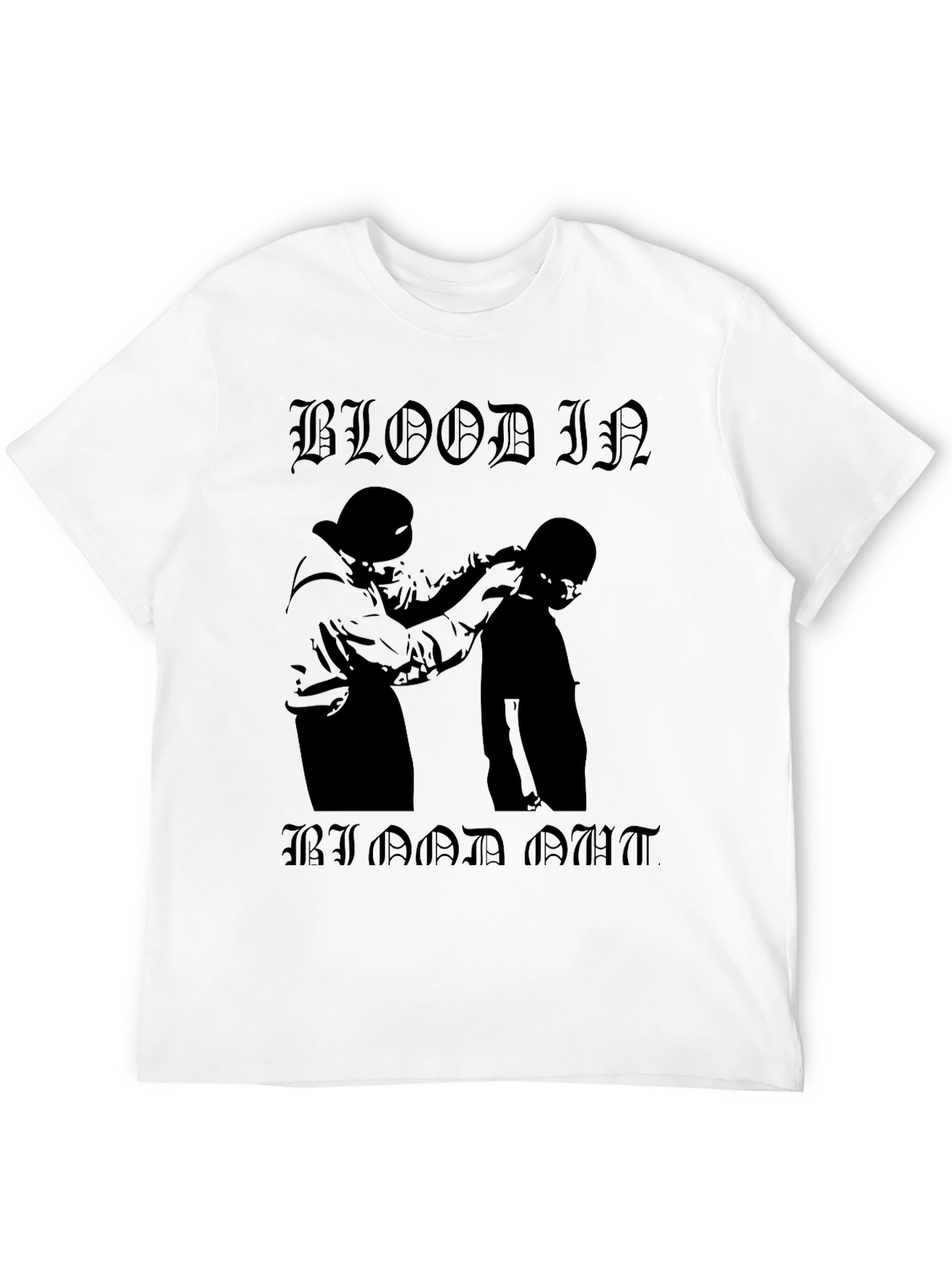 Black Blood In Blood Out Graphic Tee - Black view 12
