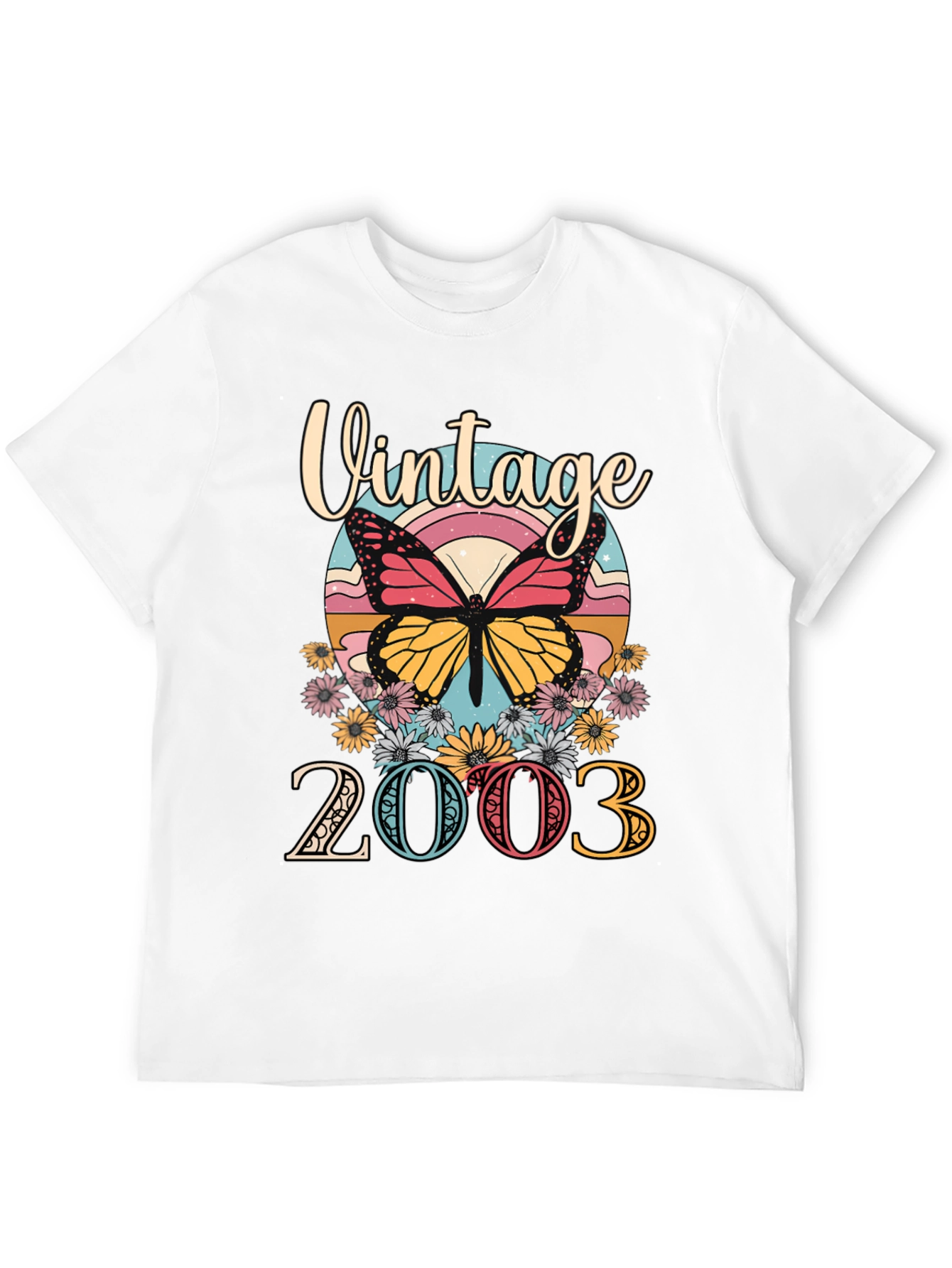 Black Vintage 2003 Butterfly Graphic Tee view 12