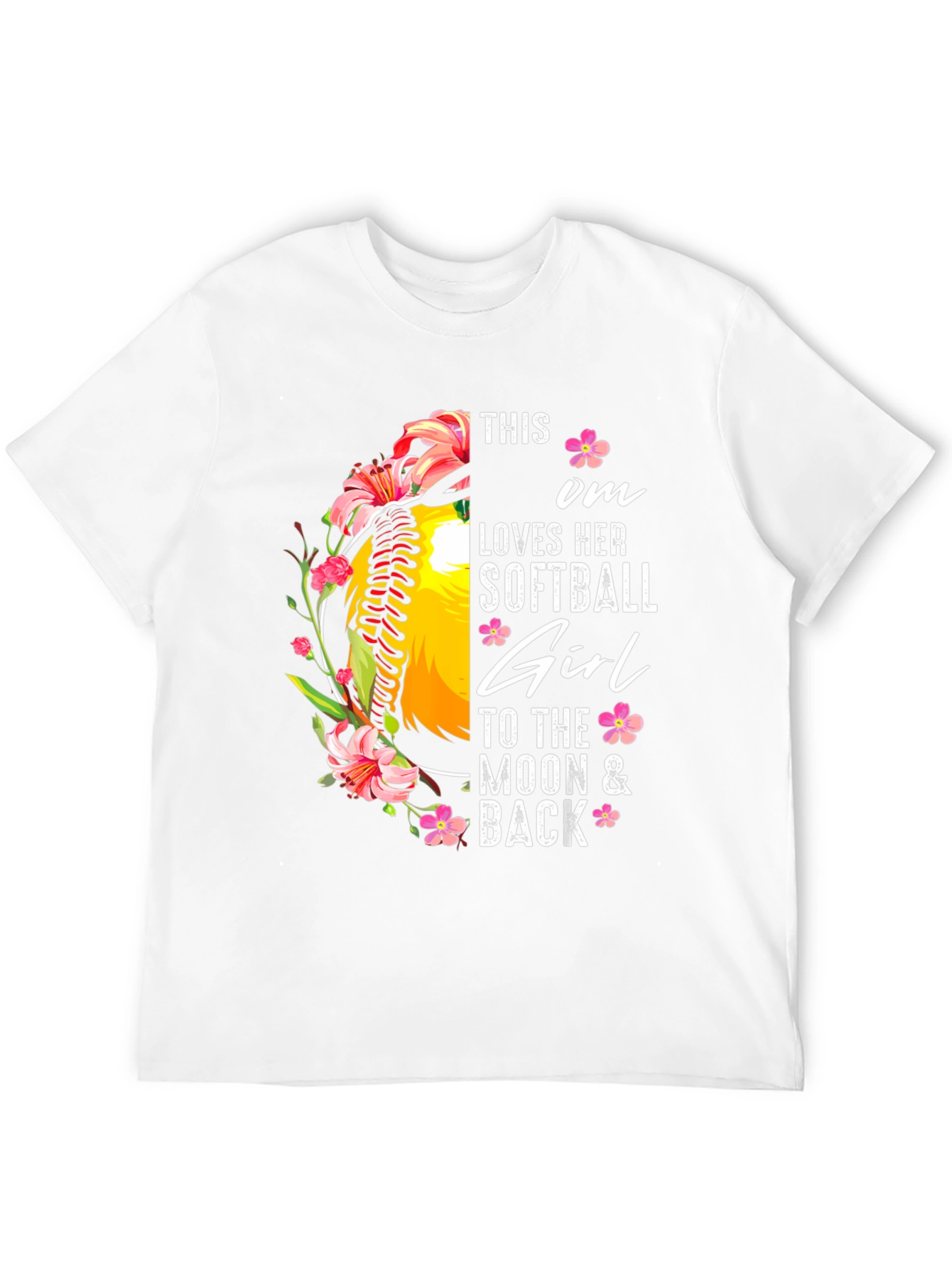 Softball Mom Graphic Tee - Gift for Softball Moms - 12