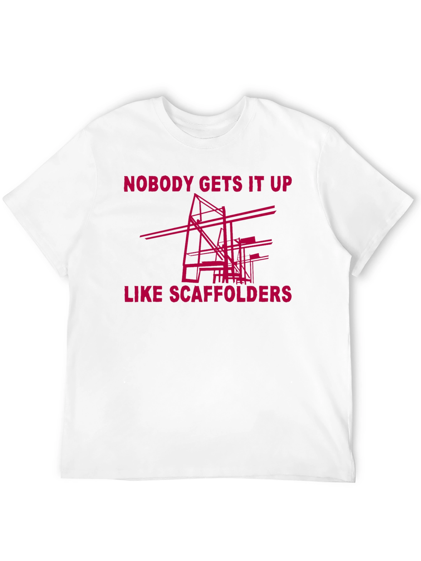 Black Scaffolders Tee: Nobody Gets It Up Like Us! view 12