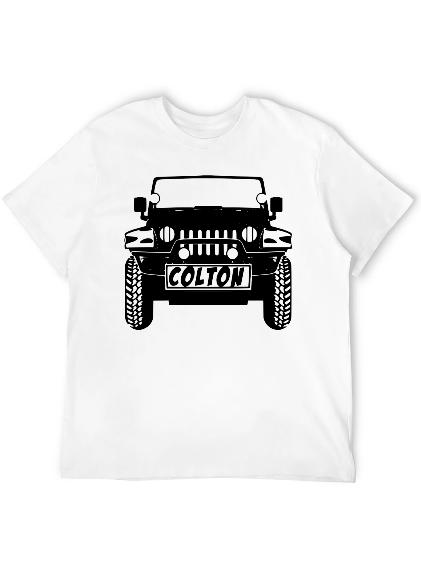 Black Colton Jeep Black Graphic T-Shirt view 12