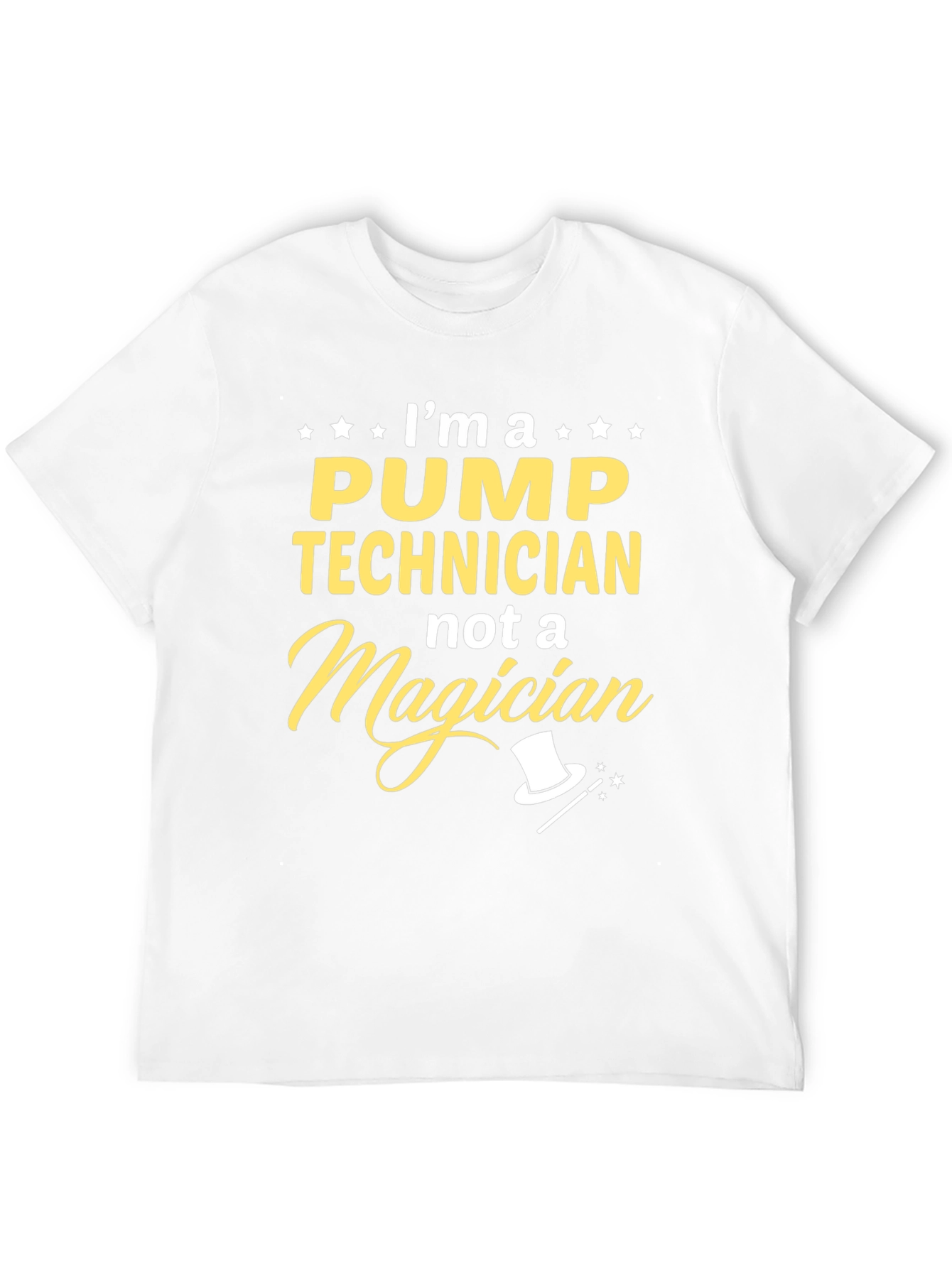 Black Pump Technician Graphic Tee - Not a Magician T-Shirt view 12