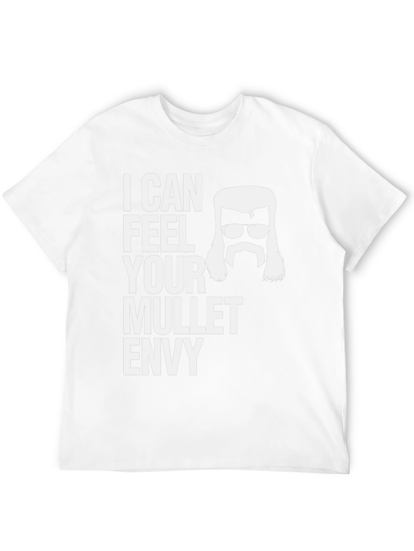 Black Mullet Envy Tee - Funny Humor Shirt view 12