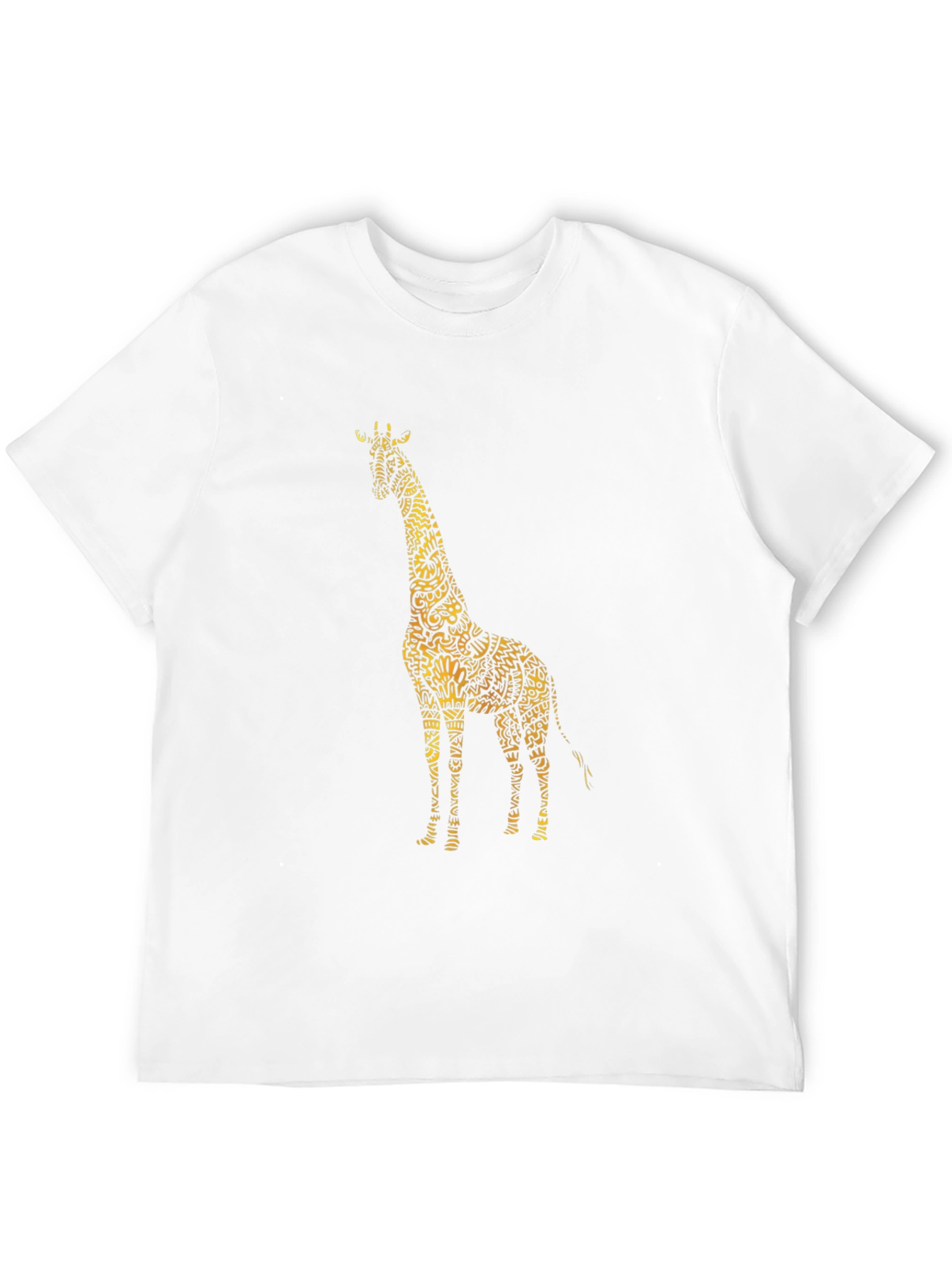 Black Giraffe Graphic T-Shirt - Stylish Animal Print Tee view 12