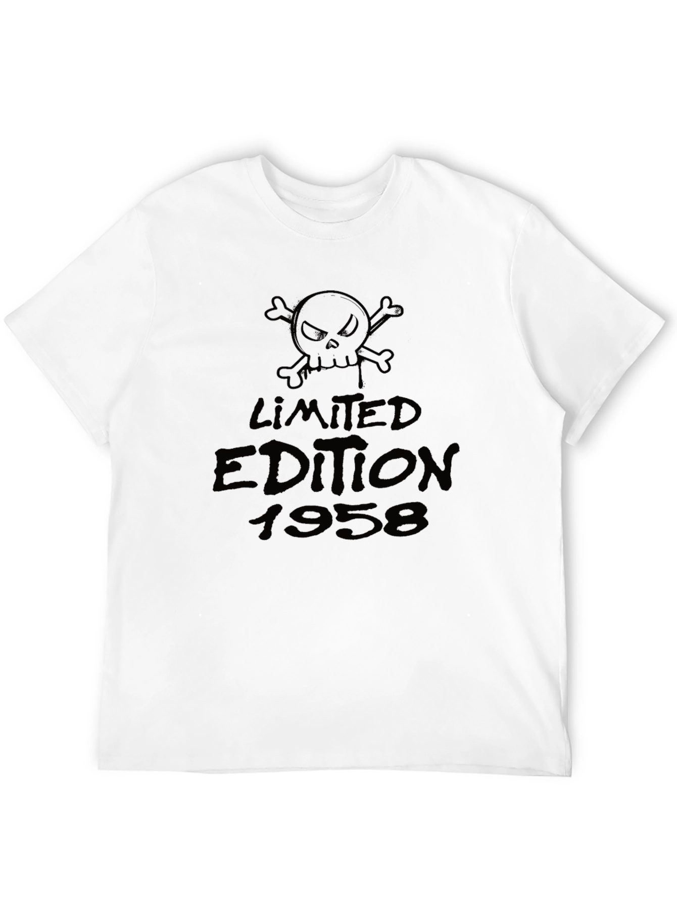 Black Limited Edition 1958 Skull Graphic Black Tee view 12