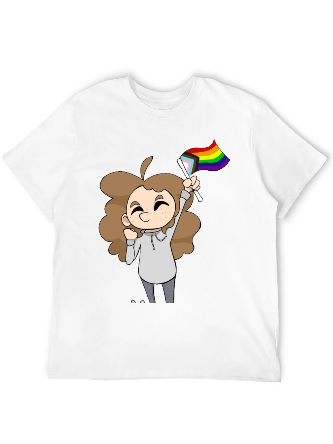 Black Pride Cartoon T-Shirt view 12