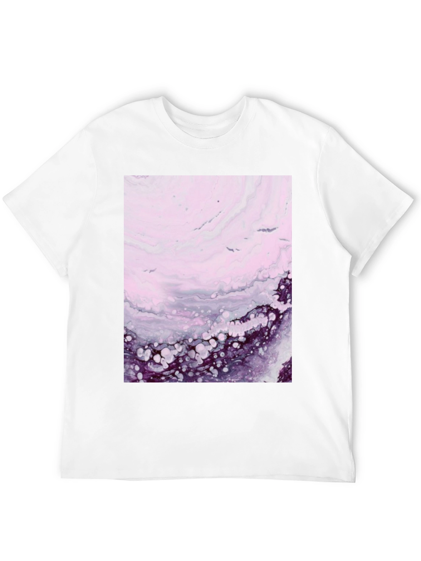 Black Abstract Art Black T-Shirt view 12