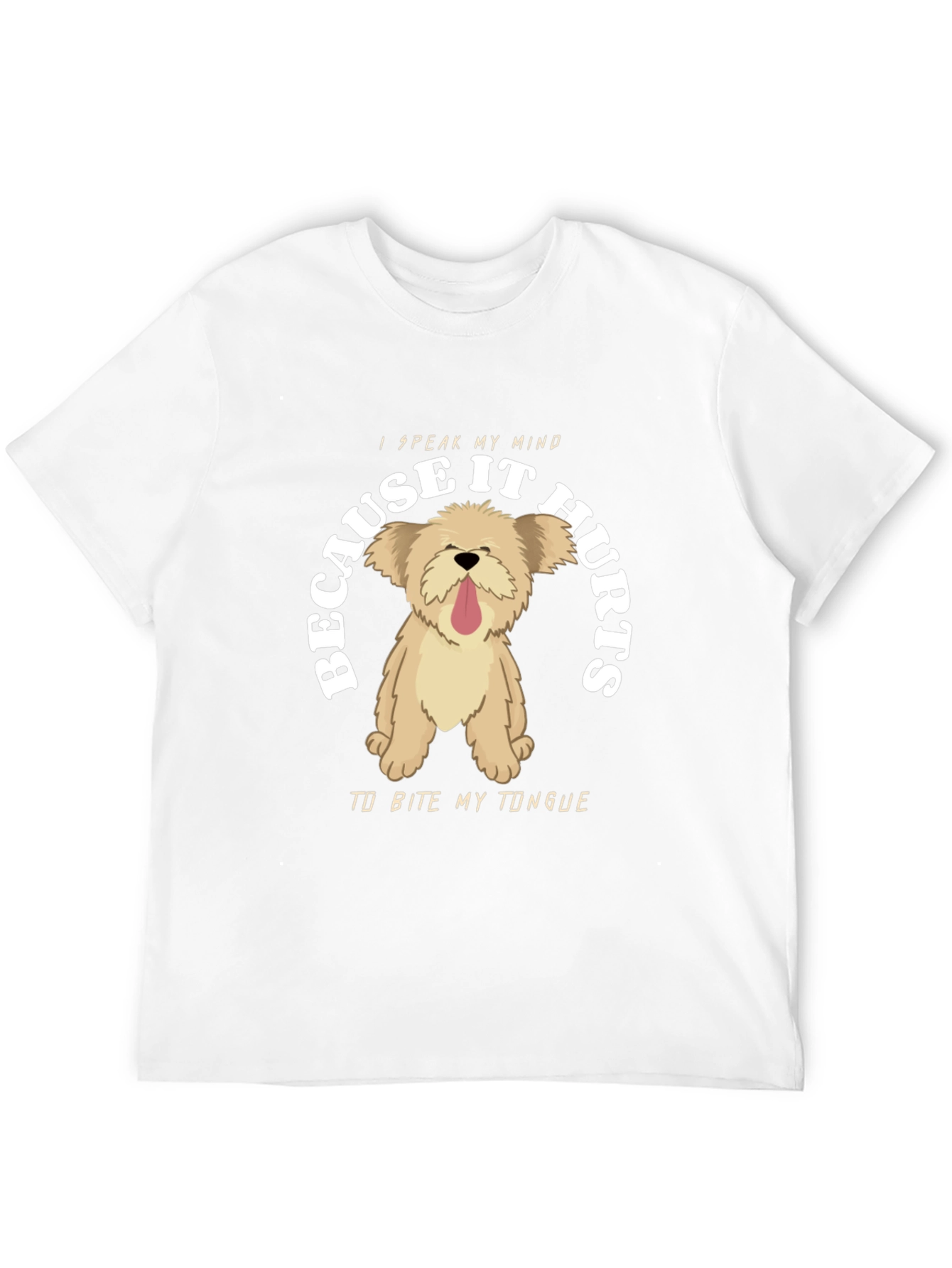 Black I Speak My Mind T-Shirt view 12