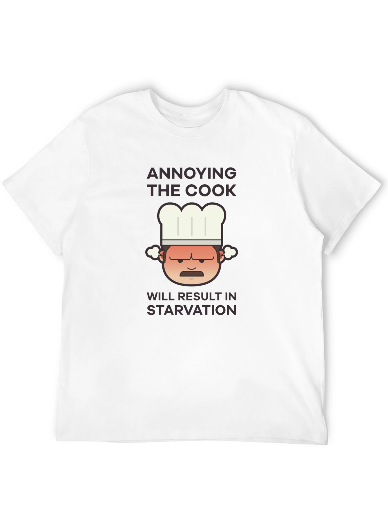 Black Annoying The Cook Funny T-Shirt view 12