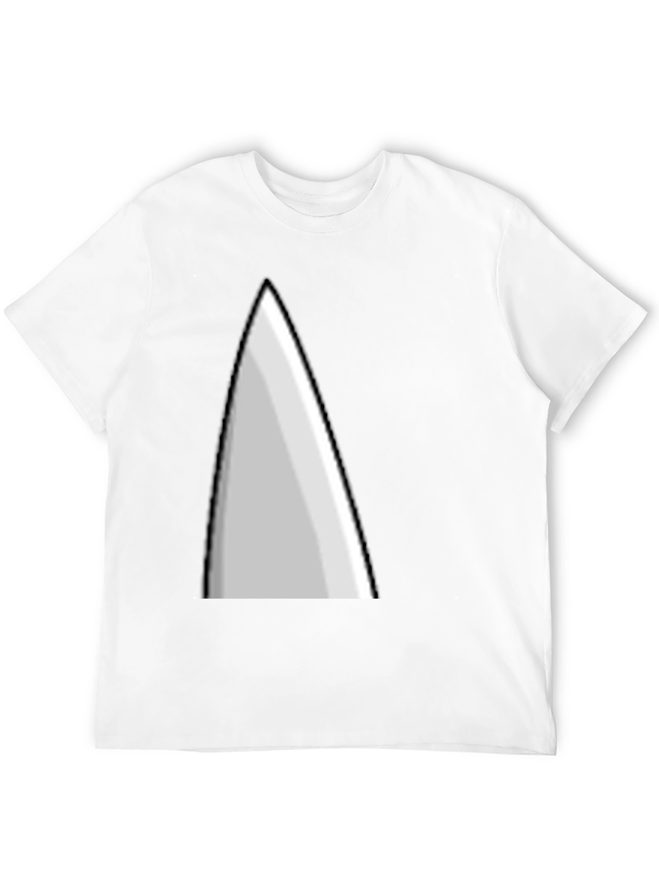 Black Minimalist Triangle Graphic Tee - Stylish Casual Wear view 12
