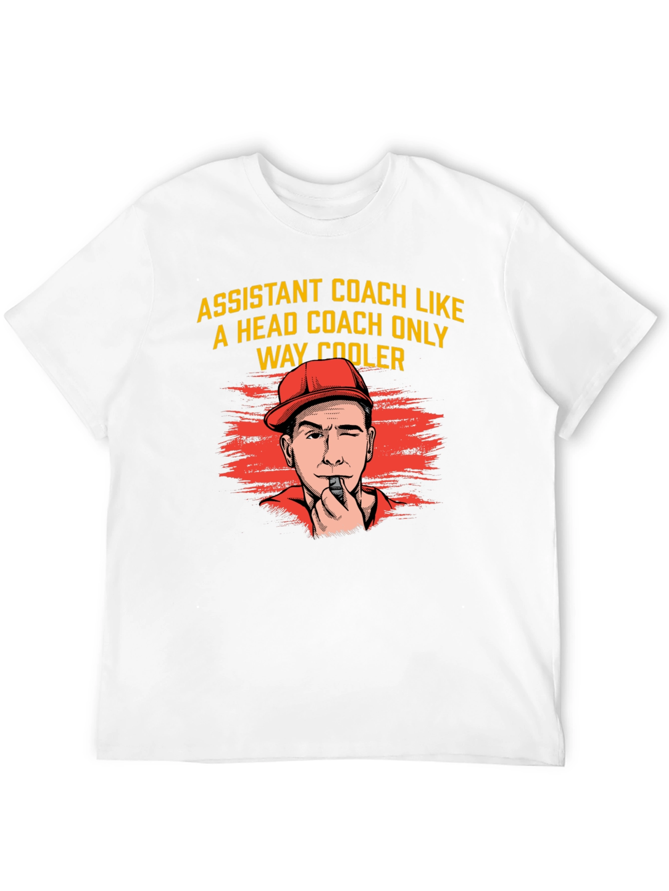 Black Assistant Coach Graphic Tee - Way Cooler Design! view 12