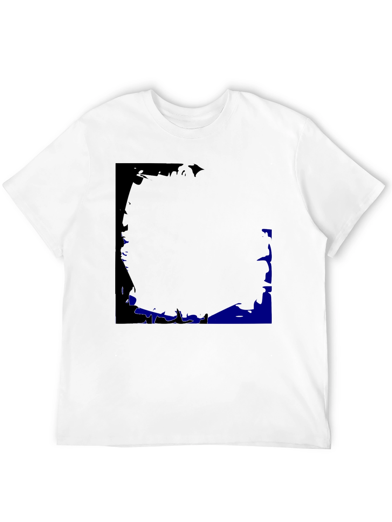 Black Black Graphic Print Crew Neck T-Shirt view 12