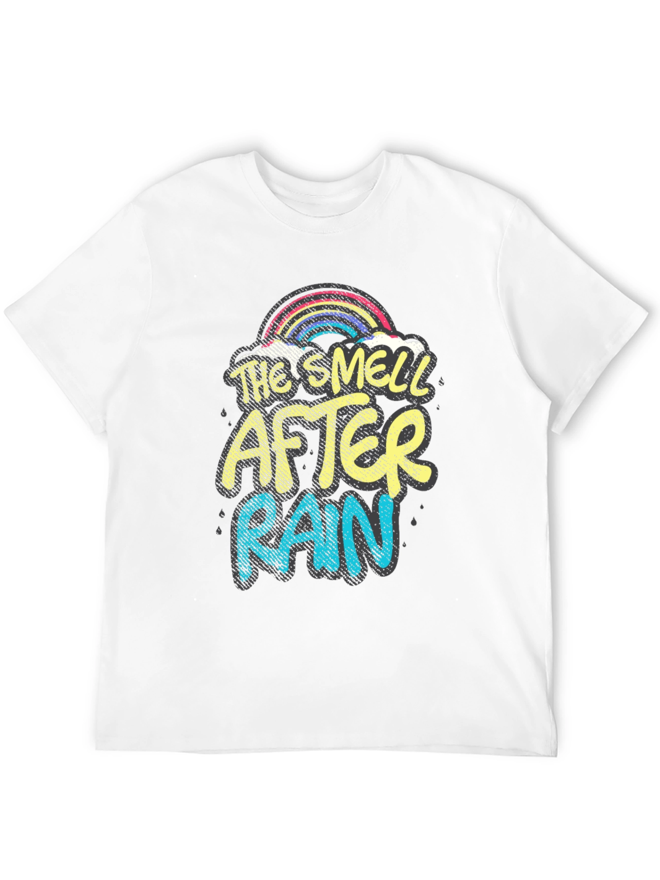 Black The Smell After Rain Graphic Tee - Black view 12