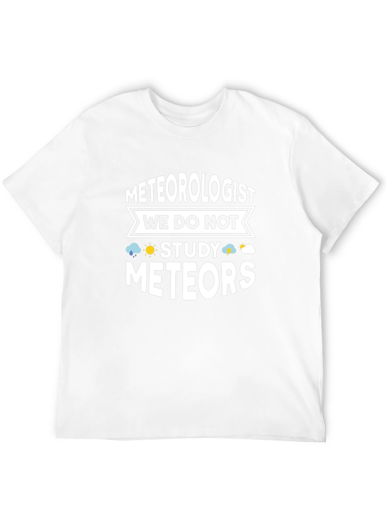 Black Meteorologist Study Funny T-Shirt view 12