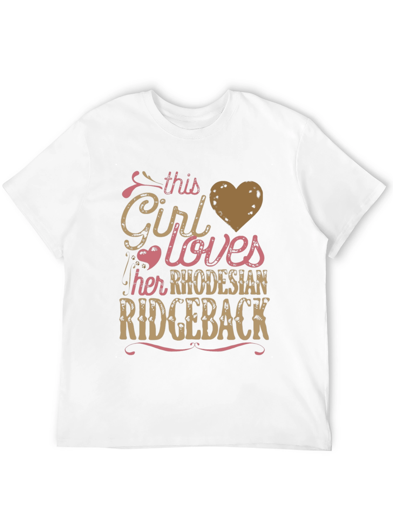 Black Rhodesian Ridgeback Lover T-Shirt - Girl's Best Friend Tee view 12