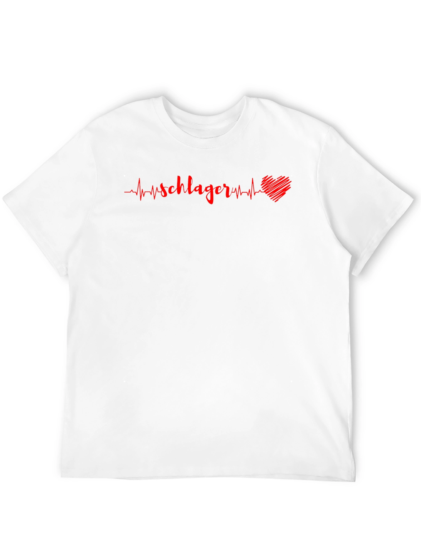 Black Schlager Heartbeat T-Shirt view 12